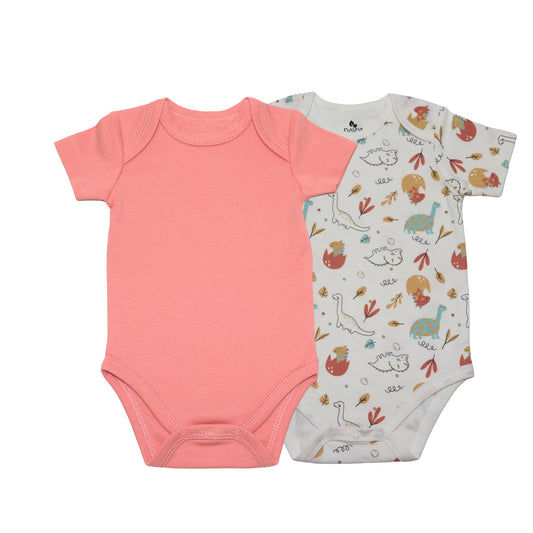 Unisex Baby Boy and Girl Bodysuits | 100% Organic Cotton Kids Clothing | 2-Pack