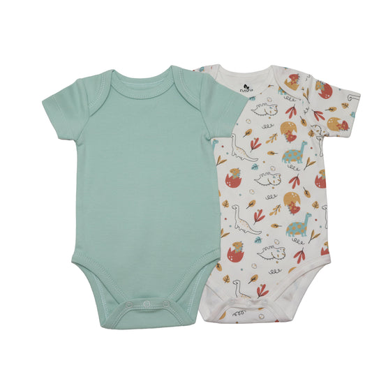 Unisex Baby Boy and Girl Bodysuits | 100% Organic Cotton Kids Clothing | 2-Pack