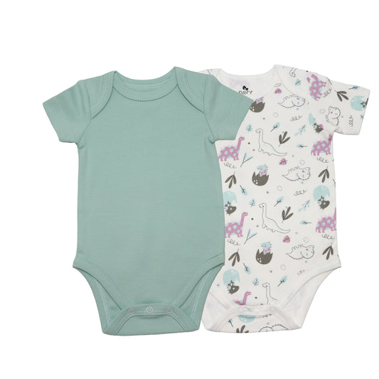 Unisex Baby Boy and Girl Bodysuits | 100% Organic Cotton Kids Clothing | 2-Pack